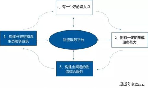 数商云 竞争优势的来源 全渠道物流服务生态系统